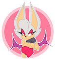 Another cool bat wait..that's Scarlet! by Squigglechan