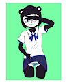Uniform UpSkirt [Panda]