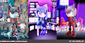 Cyberpunk Hairo, Kyori and Akumi (Sonic FC)