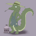Random Crocodile Character