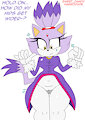 Blaze - Sexy Wide Hips Clothed Cat by Habbodude