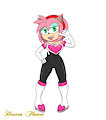 Rouge Suit Amy Rose by HeavenFlowers