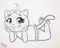 [Commission] Cute Kitten by foxyxxx