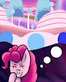 Pinkie Pie Imagining Her Own Land