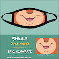 Sheila Vixen Face Mask by EWS