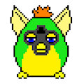 Bowser themed furby adopt