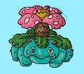 pokemon 03 - venusaur chibi