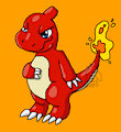 Pokemon 05 - Charmeleon chibi