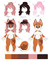 :OC: Maeve Ref (to lazy to finish) by Squigglechan