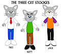The Three Cat Stooges by DanielMania123