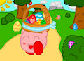 Kirby easter egg hunt