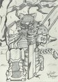 Warrior Neko. by WolfGanger