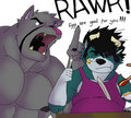 How to treat your Brother No. 2: Loud RAWR! by CheezyPeanutButter