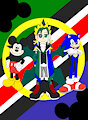 Stephan-X, Mickey Mouse & Sonic 2020 by GarPhaN