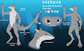 Sherman Shark REF Sheet - old by ShermanPuffShark