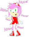 Rubber Amy Rose