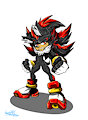Happy Birthday Sonic!! 2020 Shadow version XD