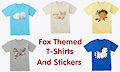 Fox Themed SHirts and Stickers
