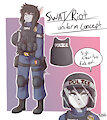 Zoe's police uniform by QuiteSplendid
