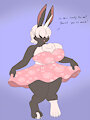 horn bunny dress by LurkingTyger