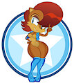 The one and only Sally Acorn