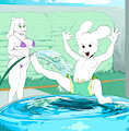 A Splash Into Fun by BubbleGlass