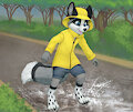 Jumping on puddles by jamesfoxbr