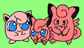 Clefairy and Jigglypuff Family
