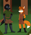 $ A Crow a Fox and A Ref!