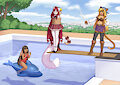 The Pirates of the Playpuff Pool