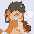 Wolfie's Streams - Scruffle a Happy Baby Fox by ChocolateKitsune