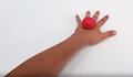 Making of Play-Doh Stop Motion: Clay moves through the hand (to be looped)