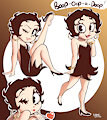 Betty Boop in color