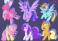 mane six fanart