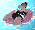 Pool Hippo Babe