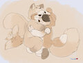 Wolfie's Streams – Fox and Puppy Cuddles