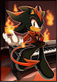 Devil Shadow the Hedgehog Halloween by SonicArtzX