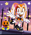 Cream the Rabbit Halloween by SonicArtzX