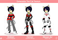 Esmeralda the Cat Demon - Base