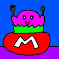 Kirby about to eat Maxim Tomato