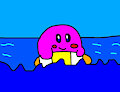 Kirby Goes Swimming