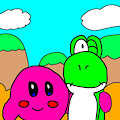 Kirby and Yoshi