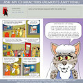 Ask My Characters - Who is the female leopard with the white hair?