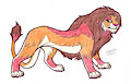 2020 doodle - Autumn Lion