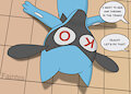 Riolu knocked out! by Faintss