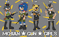 MOBIAN ★ GUN ★ GIRLS by PxP