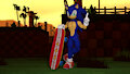 Sonic's Skateboard is Way Past Cool!