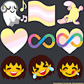 💛 Pangender Discord Emojis 💛
