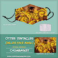 Otter Tentacles Face Mask by Chumbasket by FurryDakimakura