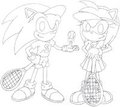 Sonic Tennis 